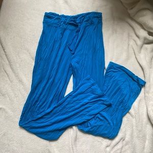 Blue Yoga Pants